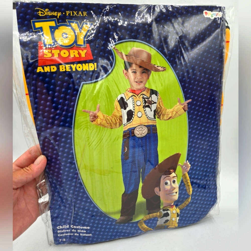 *SHIPS SAME/NEXT DAY!* New Toy Story "Woody" Kids Costume - Size 7-8